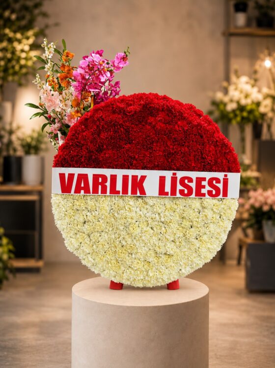 Çiçek ve Yunus Özel Çelenk 112